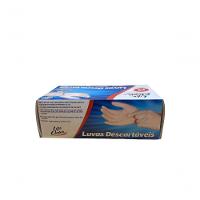 Luva De Vinil Para Procedimentos Sem Pó 100 Peças Carmex 1201 G - 3