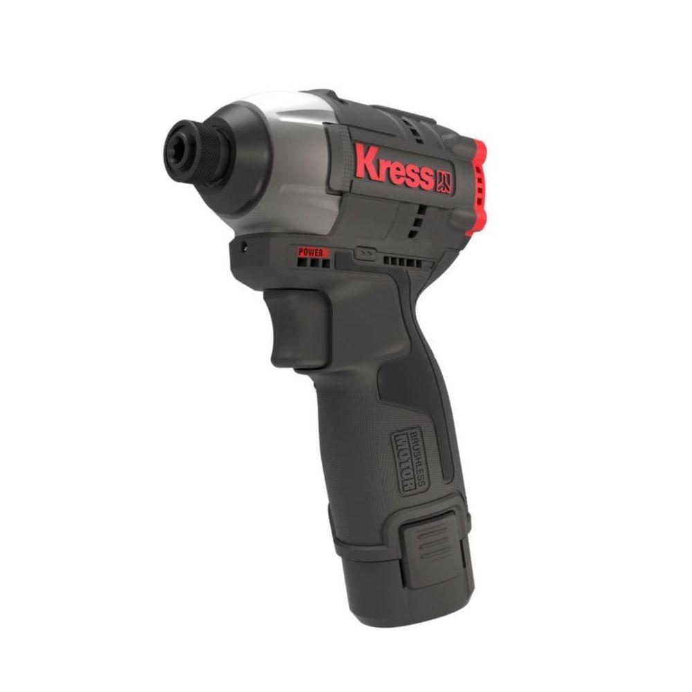 Kit Kress 12v Brushless Kuc12 + Kub50.2 – Combo Potente, Resistente E Profissional Para Máxima Perfo - 4