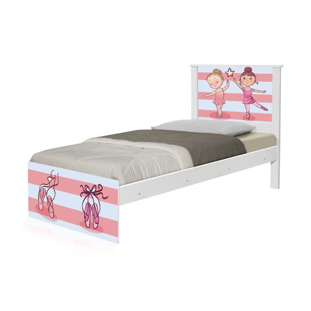 Cama Solteiro Bailarinas Com Colchão - 5