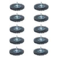 Escova De Aço Circular Ondulado 63mm Com Haste Makita D-39970 - 10 Unidades - 1