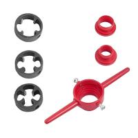 Jogo De Tarraxa Manual Para Tubo Pvc Bspt 1-2-1 - 1