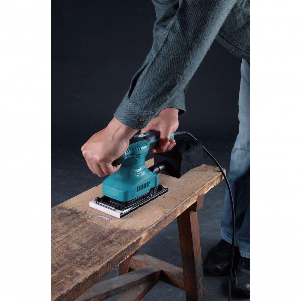 Lixadeira Orbital Base Retangular 190w Makita - M9203b 220v - 2
