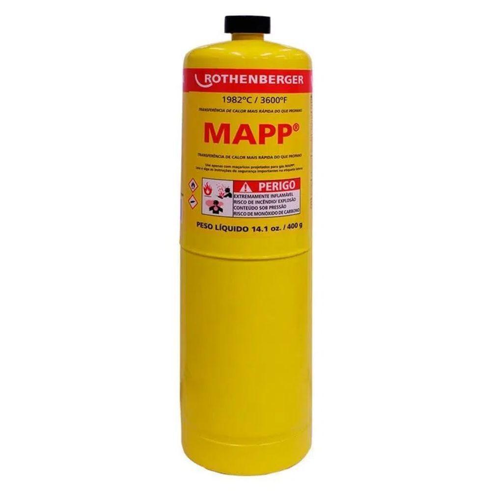 Gás Mapp Refil Para Maçarico 400g Rothenberger R35539 - 1