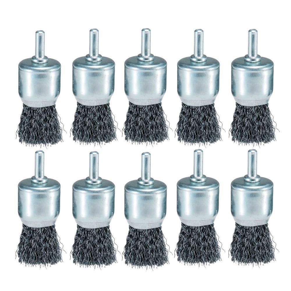 Escova Pincel Com Haste Aço Ondulado 12mm Makita D-40004 - 10 Unidades - 1