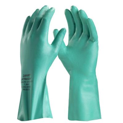 Luva Nitrílica Com Forro Danny Nitrasolv Da36201 G