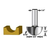 Fresa Para Tupia Ponta U 5-8 Haste 1-4 Makita D-49482 - 2