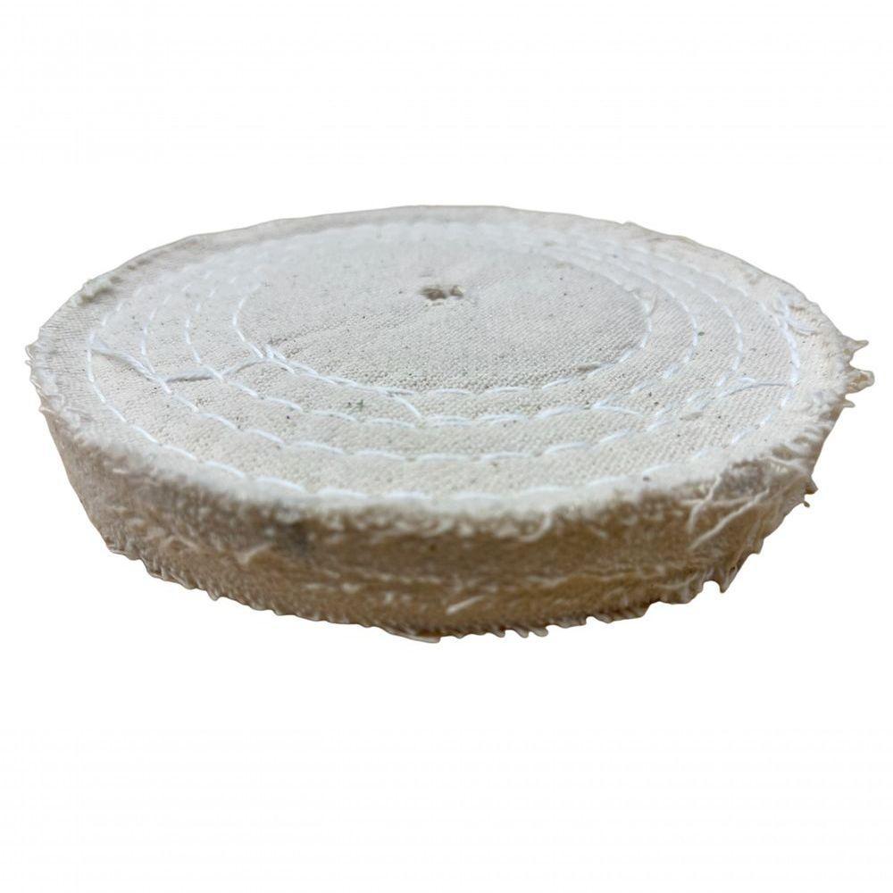 Roda Pano Costurada Para Polimento 150x20mm Rp15c - 2