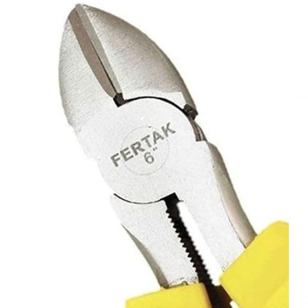Alicate De Corte Diagonal 6-15cm Fertak 1023 - 2