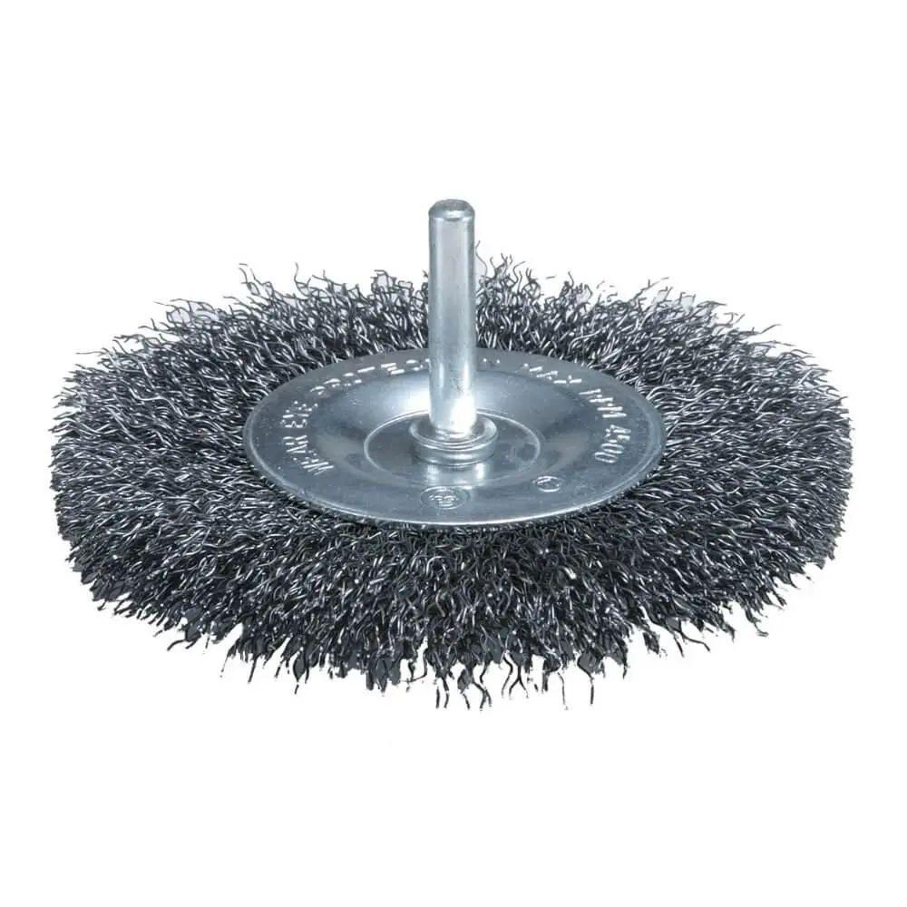 Jogo De Escovas Aço Com Haste 3 Peças Makita D-66070 - 4