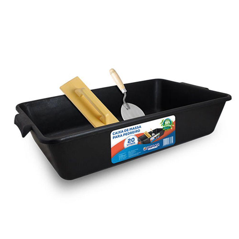 Caixa De Massa-concreto 20 Litros Arqplast 25477pm - 1