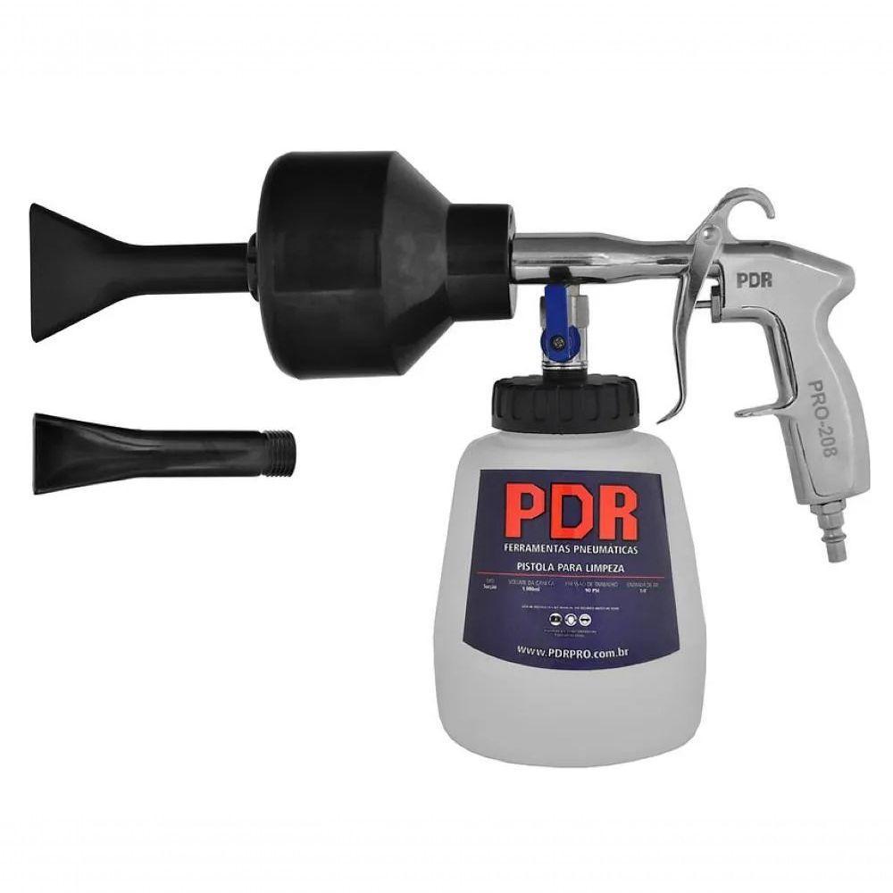 Pistola Shampoozeira Pneumática 1 Litro Pdr Pro-208 - 3
