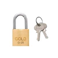 Cadeado 25mm Latão Gold Gcc200002 - 1
