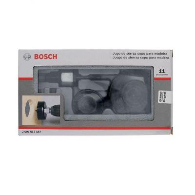 Jogo De Serra Copo Para Madeira 11 Peças Bosch 2607017547 – Profissional E Preciso