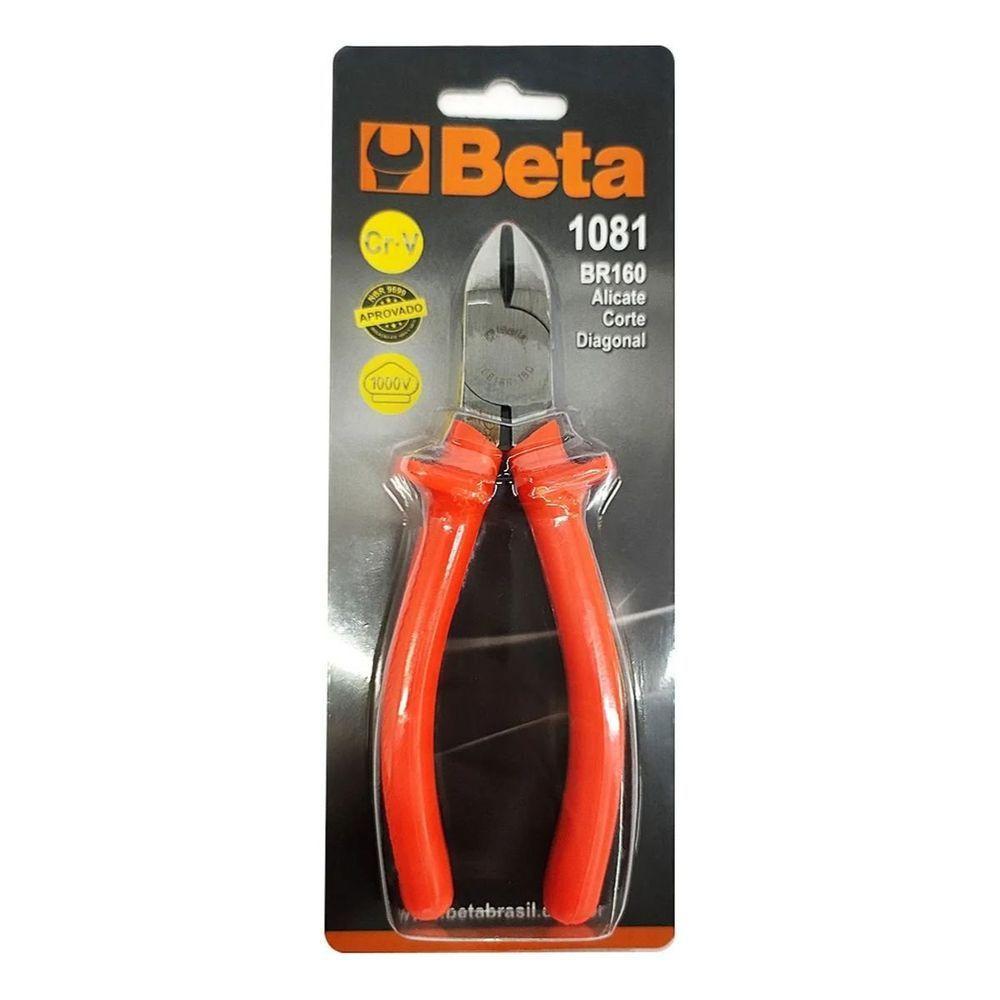 Alicate Corte Diagonal Isolado Nr10 160mm Beta 1081br – Profissional, Resistente E Seguro - 4