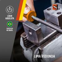 Lima Redonda Bastarda 8 Nicholson Com Cabo 11904bc - 4