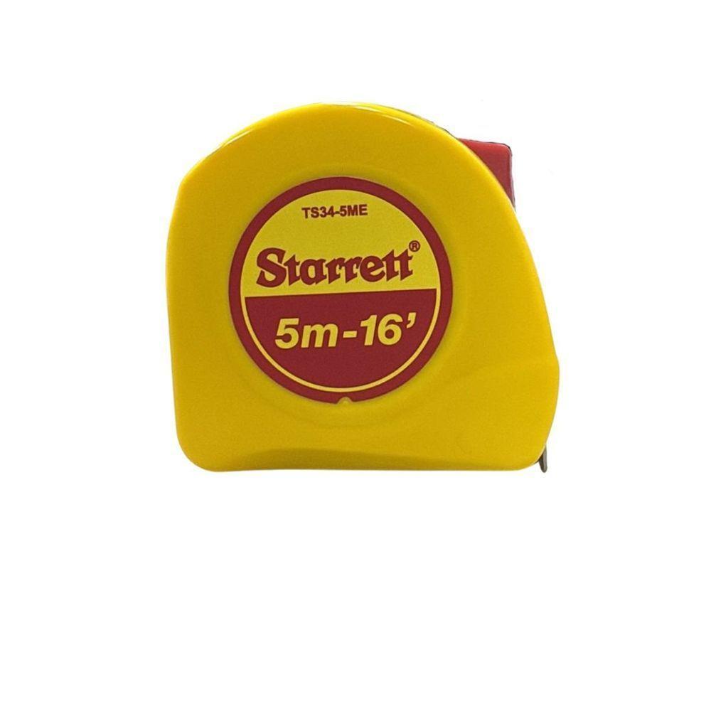 Kit 05 Trenas De Bolso 5m Série Kts Starrett Kts34-5me – Precisa, Resistente E Profissional - 4