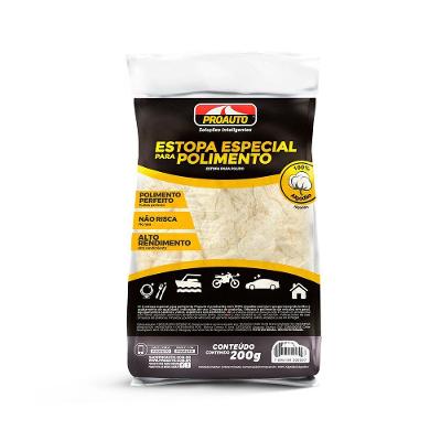 Estopa Especial Para Polimento 200g Proauto 2503
