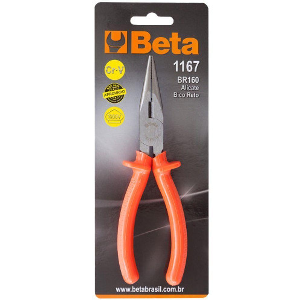 Alicate Bico Meia Cana Isolado Nr10 Beta 1167br 6 – Profissional, Seguro E Resistente - 4