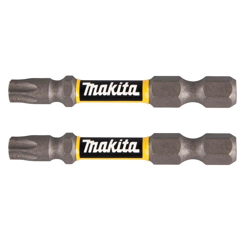 Ponta Bit Torx T30 1-4x50mm Impact Premier 2 Peças Makita E-03361 - 1