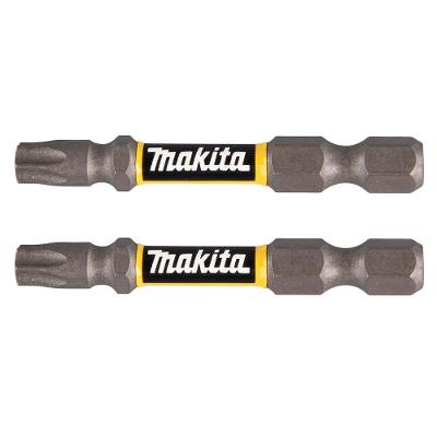 Ponta Bit Torx T30 1-4x50mm Impact Premier 2 Peças Makita E-03361
