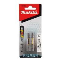 Ponta Bit Torx T30 1-4x50mm Impact Premier 2 Peças Makita E-03361 - 2