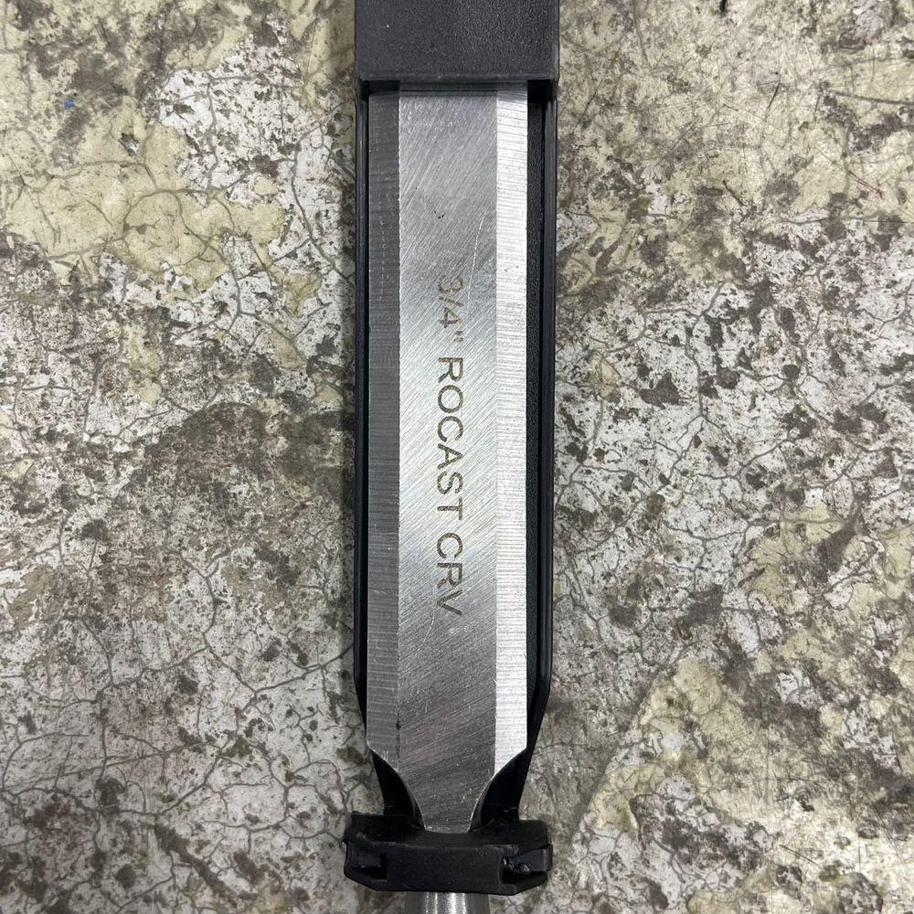 Formão Chanfrado 19mm 3-4 Com Cabo De Madeira Rocast - 2