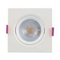 Spot Led Embutir Quadrado 85mm 5w 6500k Demi 9734 Branco - 1
