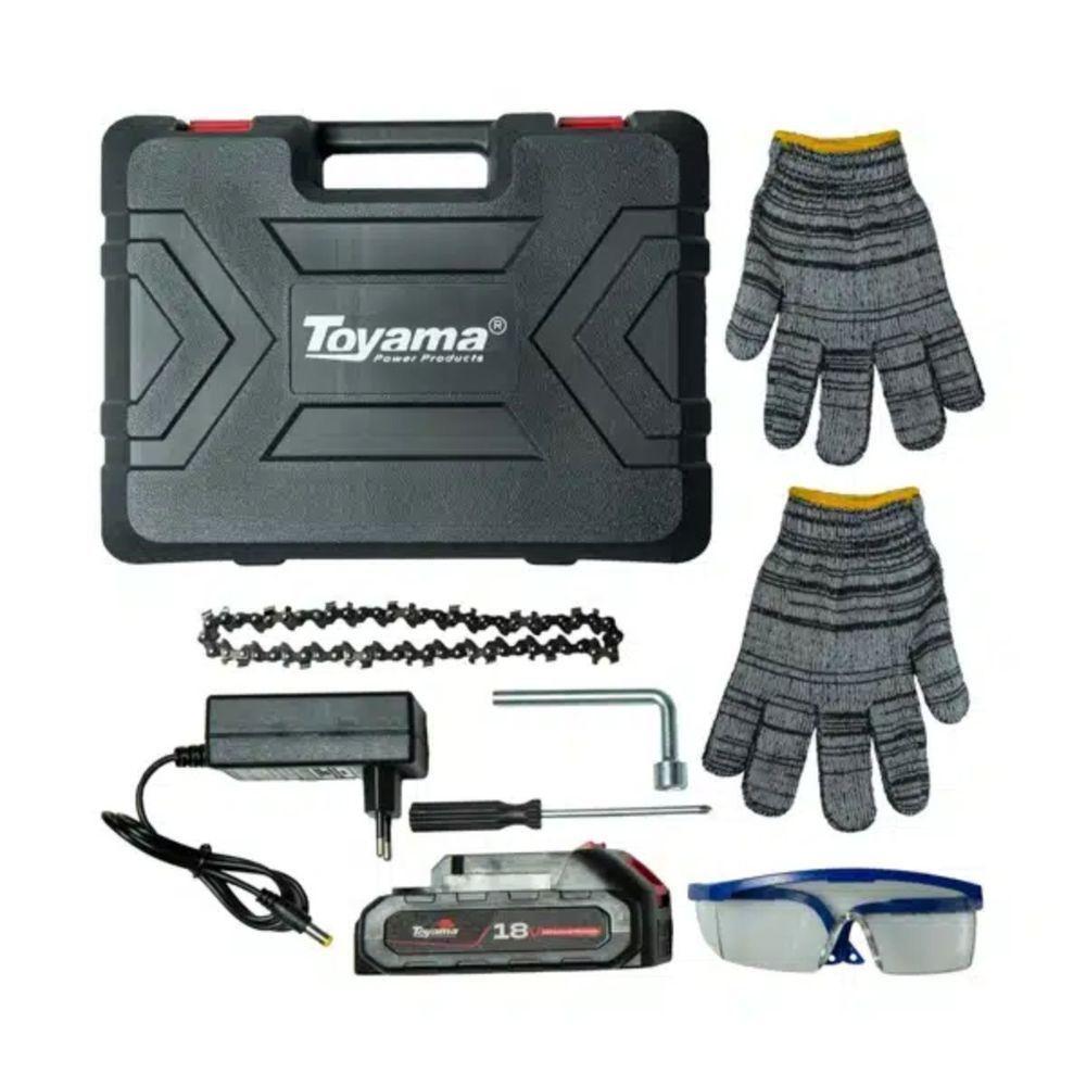 Mini Serra De Podar A Bateria Toyama Tbt18mcs4-k2 – Potente, Compacta E Ideal Para Jardinagem - 3