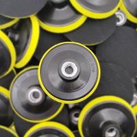 Suporte Com Velcro Para Disco De Lixa Diamantada Para Polimento De Granito 100mm M14 Import - 3