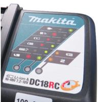 Carregador Rápido Makita Dc18rc 18v E 14.4v íons De Lítio – Potente, Profissional E Eficiente - 2