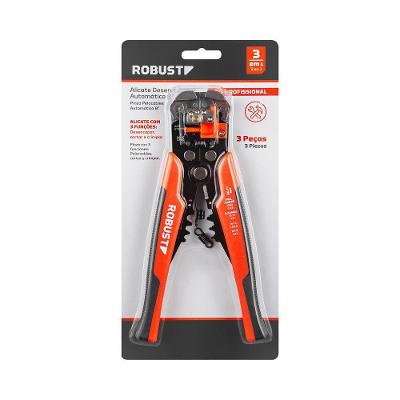 Alicate Decapador Crimpador De Fios 8 Robust 3370163