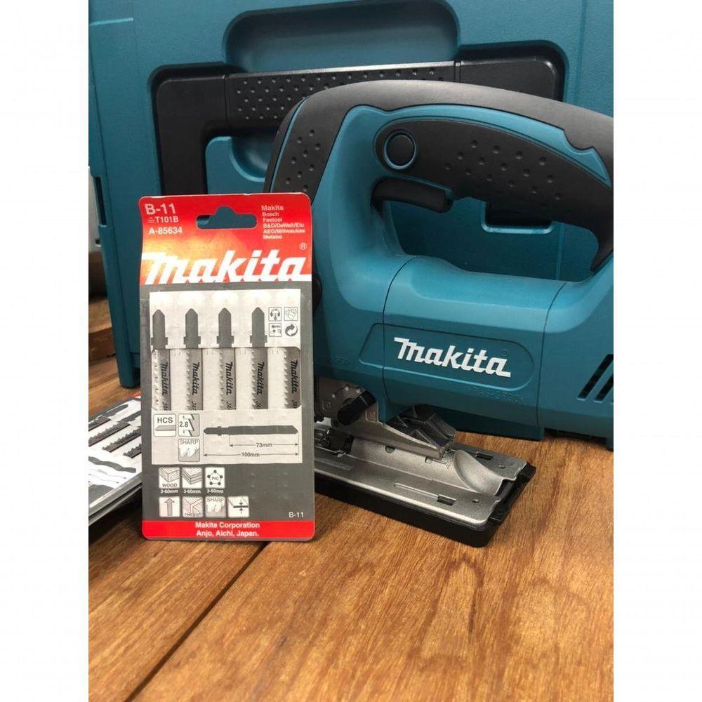 Jogo De Laminas De Serra Tico-tico Para Madeira B11 Makita A-85634 - 2
