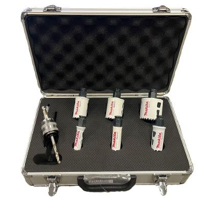 Jogo Serra Copo Ar 16-51mm 7 Peças Com Maleta Makita E-12310 – Corte Preciso E Resistência