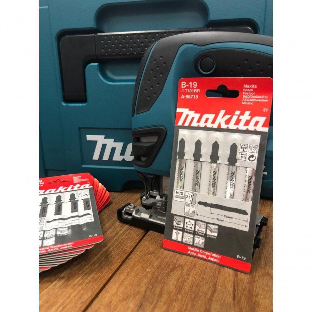 Jogo De Lâminas Serra Tico-tico Madeira B19 Makita A-85715 – Corte Preciso E Durabilidade - 2