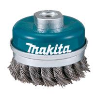 Escova De Aço Tipo Copo 100mm Fio Trançado Makita D-29290 - 1
