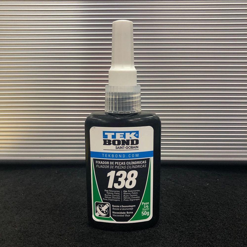 Adesivo Trava Rolamentos 50g Verde Baixa Viscosidade 138 Tekbond - 2