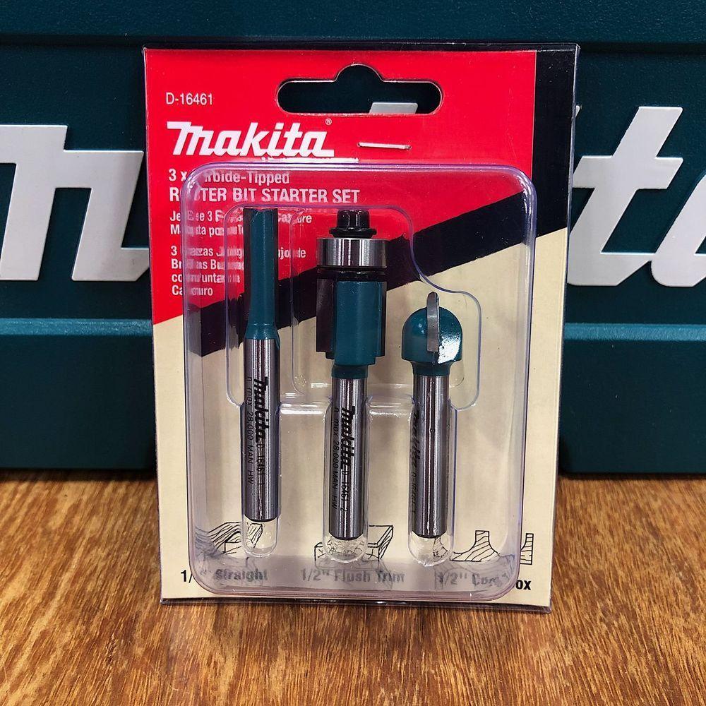 Jogo De Fresas Para Tupia 3 Peças D-16461 Makita - 4