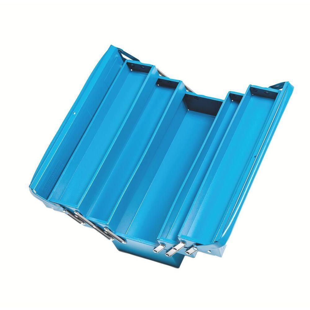 Caixa De Ferramentas Metalica Sanfonada 5 Gavetas Tramontina 43800-005 - 2