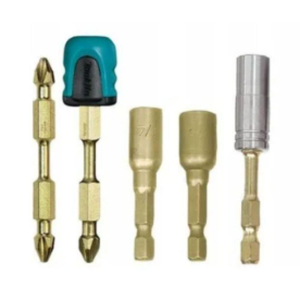 Jogo De Bits Diversos Impact Gold 26 Peças Makita B-69163 – Resistente E Preciso - 2