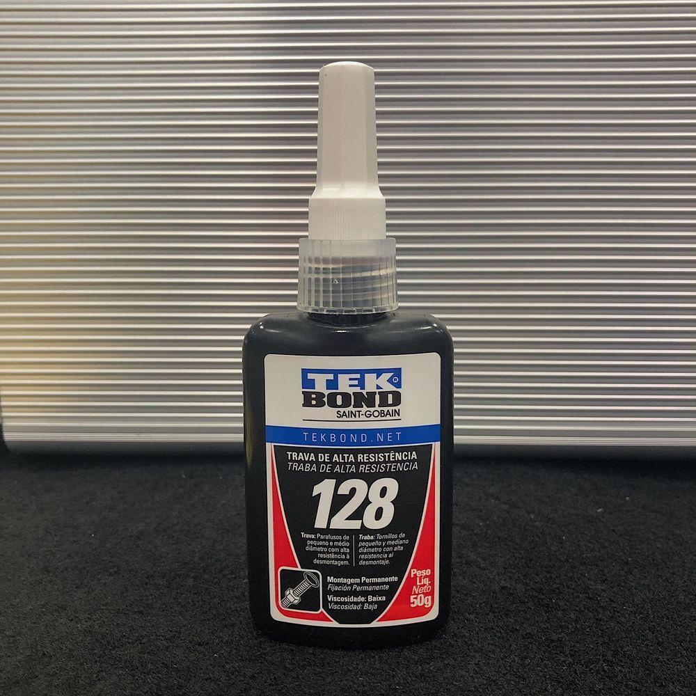 Adesivo Trava Roscas 50g Vermelho Baixa Viscosidade 128 Tekbond - 2