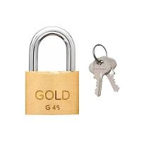 Cadeado 45mm Latão Gold Gcc200006 - 1