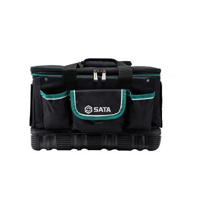 Bolsa De Ferramentas Tipo Bau Em Nylon 16 Sata St95185sc