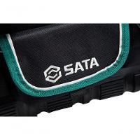 Bolsa De Ferramentas Tipo Bau Em Nylon 16 Sata St95185sc - 2