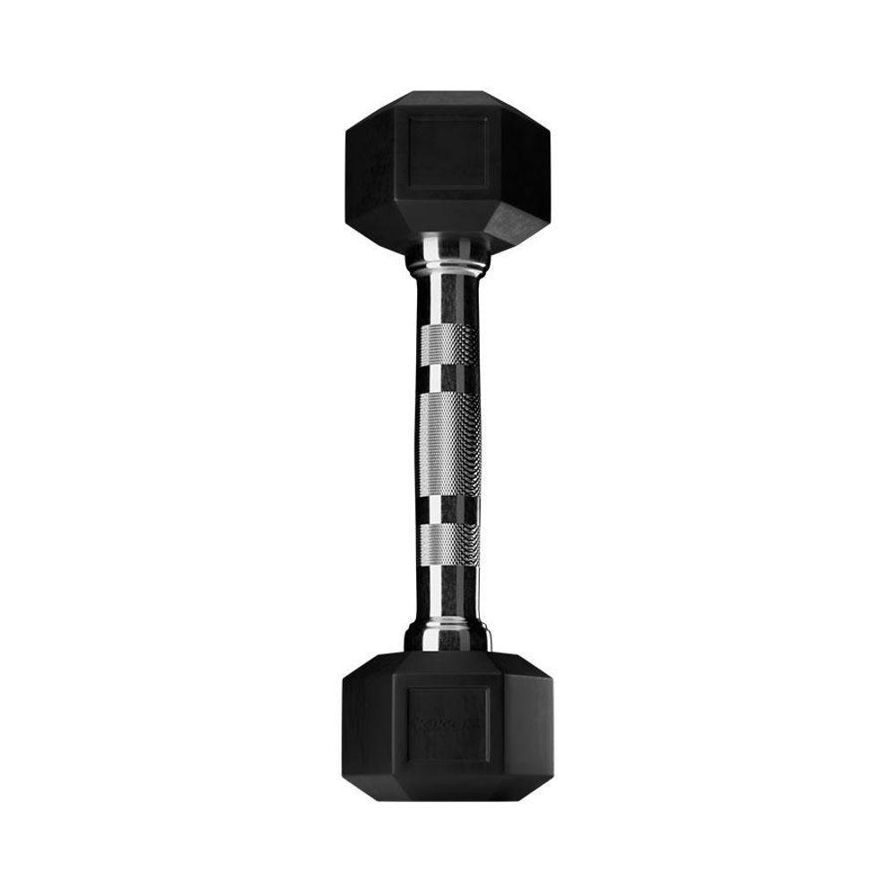 Halter Sextavado Rubber Kikos Pro 8kg - 2