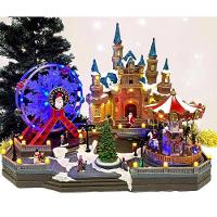 Parque De Diversao Natalino Natal Gigante Papai Noel Arvore Cenario Musical Led Movimento Festa Fim De Ano Decoraçao - 5