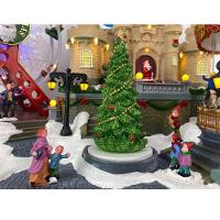 Parque De Diversao Natalino Natal Gigante Papai Noel Arvore Cenario Musical Led Movimento Festa Fim De Ano Decoraçao - 7