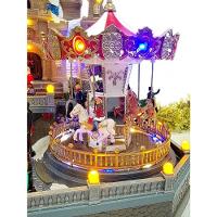 Parque De Diversao Natalino Natal Gigante Papai Noel Arvore Cenario Musical Led Movimento Festa Fim De Ano Decoraçao - 9