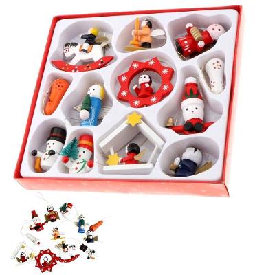 Enfeite De Natal Natalino Madeira Pingente Arvore De Natal Festa Fim De Ano Decoraçao Reuniao Evento Celebraçao