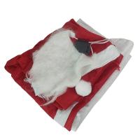 Roupa Papai Noel Infantil Fantasia Criança Completa Natal Natalino Festa Evento Comemoraçao Fim De Ano Gorro Barba - 2