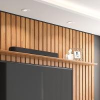 Home Ripado Supremo 1.8 Com Gavetas Para Tv Até 75 Polegadas Cinamomo - 3